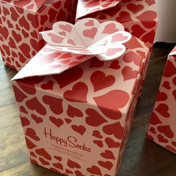 Happy Socks Gift 3 Pack - I Flower You Set - Picture 2 of 7